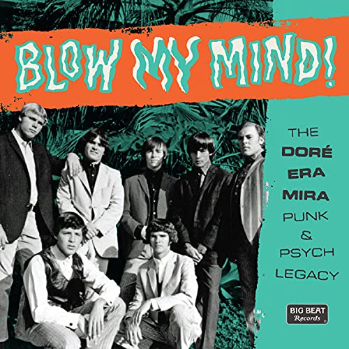 CD cover featuring a group of men in suits with retro styling.