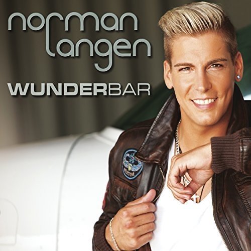 Norman Langen album cover, featuring a smiling man in a leather jacket.