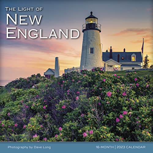 The Light of New England 2023 Calendar (WALL 16 MONTH)