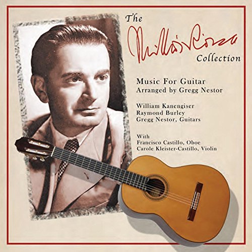 CD cover with man holding guitar and red border.