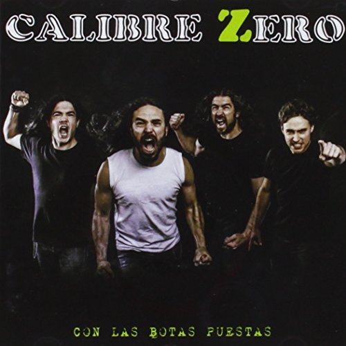 "Album cover featuring four men in black or white shirts, with intense expressions."