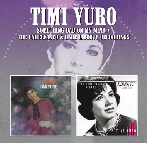 "CD cover with two album art images and a woman's face."