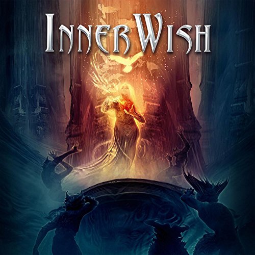 CD cover for Innerwish, featuring fantasy art of figures and a bird.