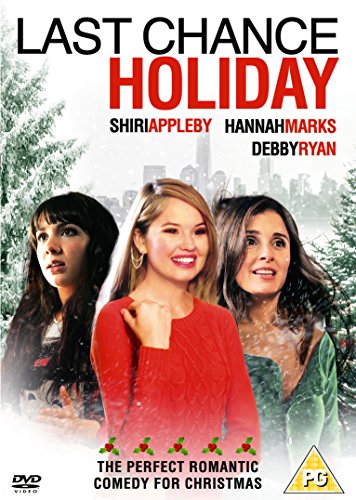 Last Chance Holiday" DVD cover featuring three women in winter clothing.