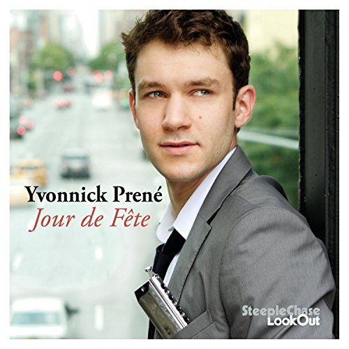 CD cover featuring portrait of Yvonnick Prené, a musician with a clarinet.