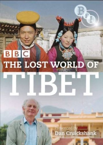 DVD cover featuring Tibetan people in traditional dress and presenter Dan Cruickshank.