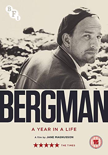 DVD cover for “Bergman: A Year In A Life” featuring Ingmar Bergman.