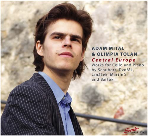 CD cover featuring portrait of a man, text “Adam Mital & Olympia Tolan.”