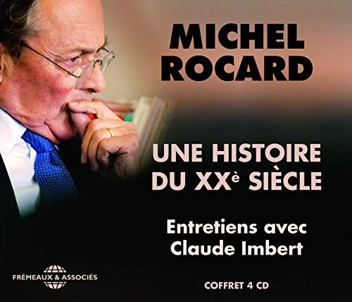 CD cover featuring Michel Rocard, a portrait and text in French.