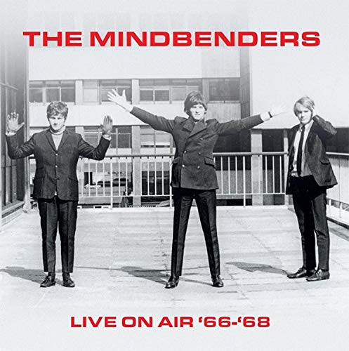 The Mindbenders "Live On Air '66-'68" vinyl record and insert artwork.