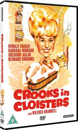 DVD cover featuring a caricature of a woman in a bubble bath.