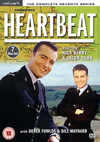 DVD cover for Heartbeat Series 7 featuring two police officers against a map background.