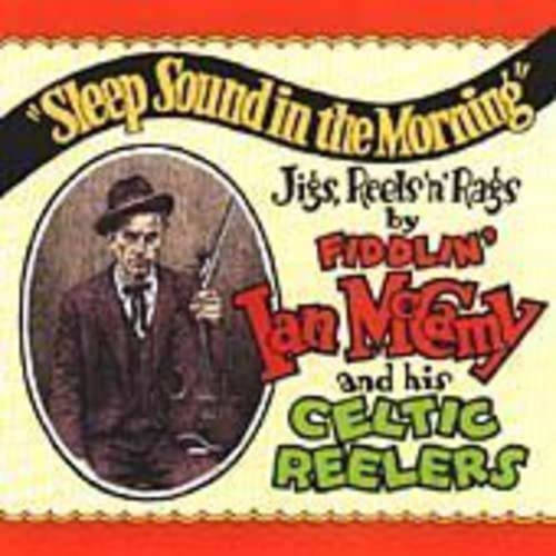 CD cover featuring a sepia-toned portrait of fiddler Ian McCamy.