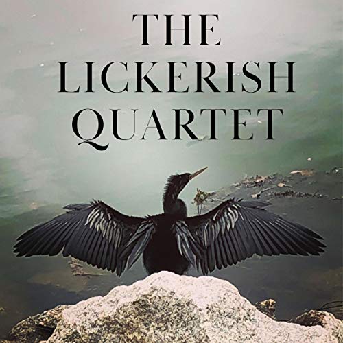 Album cover for Lickerish Quartet, featuring a cormorant with spread wings.