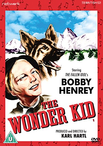 DVD cover for "The Wonder Kid" featuring a boy and a dog.