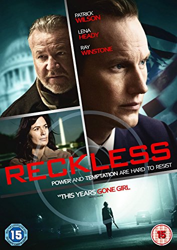 DVD cover for “Reckless” featuring Patrick Wilson, Lena Headey, and Ray Winstone.