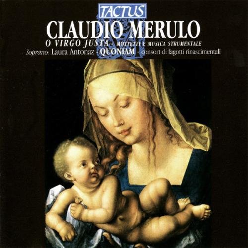 "CD cover featuring a Renaissance painting of Virgin Mary holding baby Jesus."