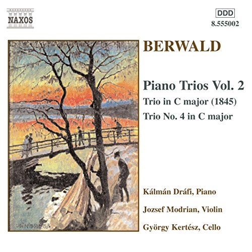 CD cover: painting of figures near water, text “Berwald Piano Trios Vol. 2”.
