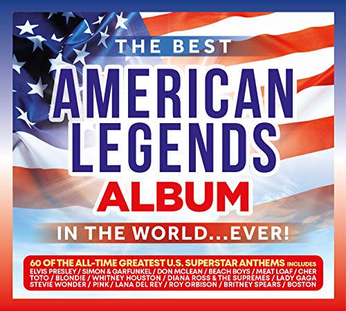 CD cover for “The Best American Legends Album In The World… Ever!”