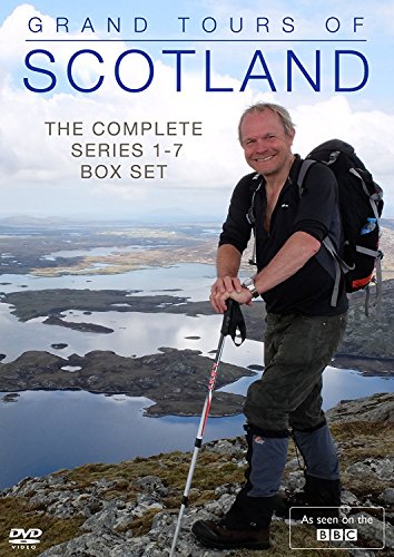 DVD cover featuring a man hiking on a rocky hill with a lake below.