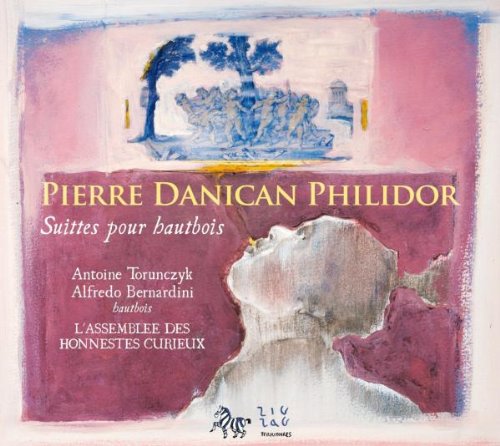 "CD cover with pink background, watercolor illustration, and yellow and white text."