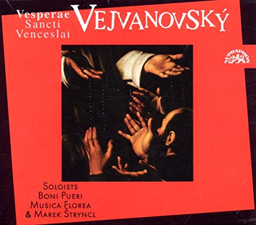 CD cover for Musica Florea’s “Vespers” featuring a religious painting.