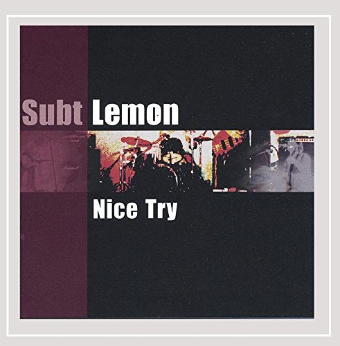 "Album cover with black background, white text, and images of musicians performing on stage."