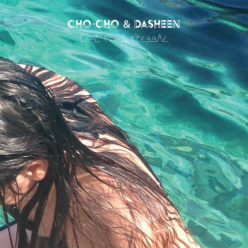 Album cover with a person in a blue swimming pool, text overlay.