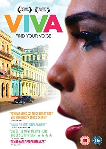 Viva" DVD cover featuring a close-up of a person's face and a Cuban street.