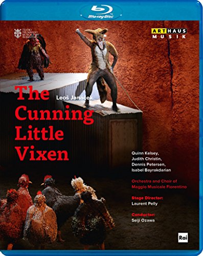 "Blu-ray cover featuring a man and anthropomorphic animals in a forest-like setting."