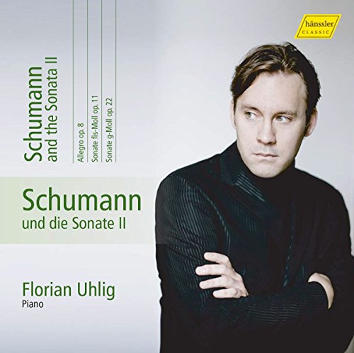 CD cover featuring a portrait of pianist Florian Uhlig and album title text.