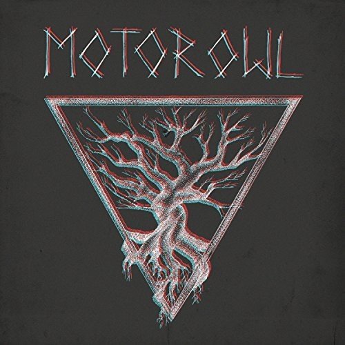 The alt text for the image is: "Album cover with a 3D tree in a triangle."