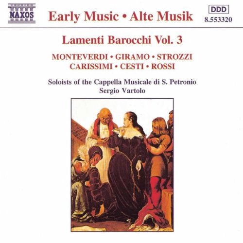 CD cover with Renaissance painting of grieving figures around a deceased man, on white background.