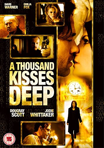 "A Thousand Kisses Deep" DVD cover featuring a collage of characters with a clock.