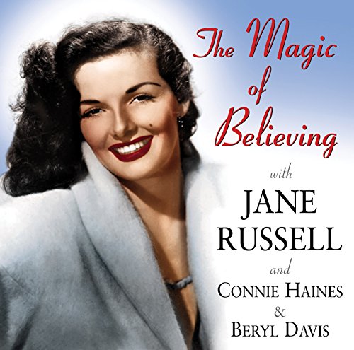 "CD cover featuring Jane Russell smiling, wearing a fur coat, with text overlay."