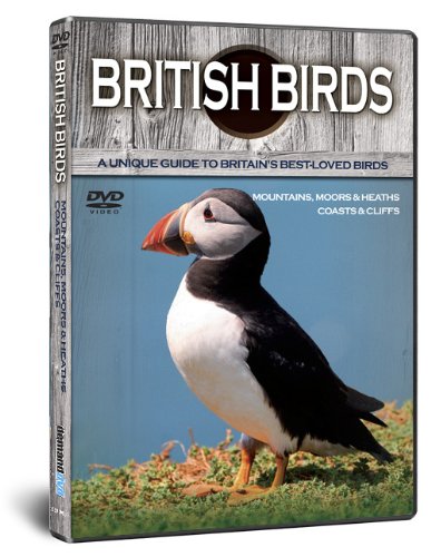 DVD case with a puffin on the cover, titled "British Birds".