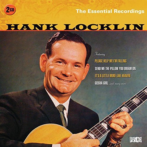 Hank Locklin album cover featuring a man in a suit holding a guitar.