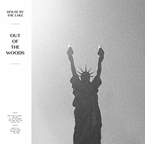 Black and white album cover featuring the Statue of Liberty and trees.