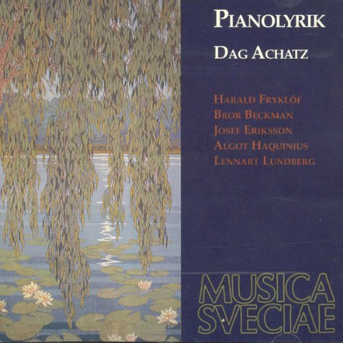"CD cover featuring a serene lake scene with weeping willow and water lilies."