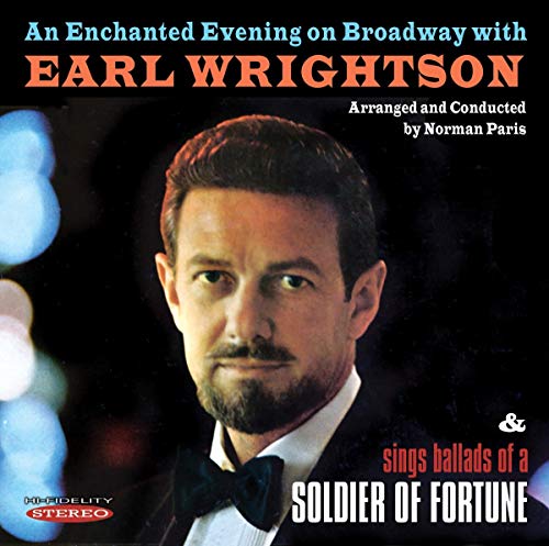 Album cover featuring Earl Wrightson in a tuxedo, with text overlay.