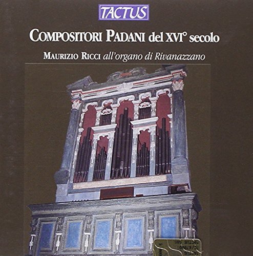 "CD cover featuring an ornate, multi-piped organ against a dark brown background."