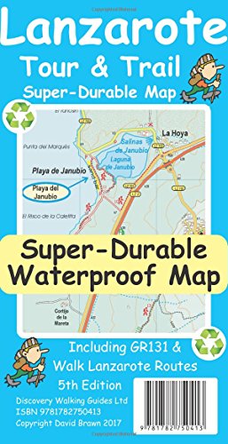 Lanzarote Tour & Trail Map