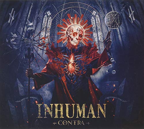 CD cover: skeletal figure in red robes within a gothic cathedral.