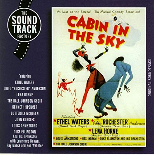 CD cover for "Cabin In The Sky" musical, featuring illustrated figures.