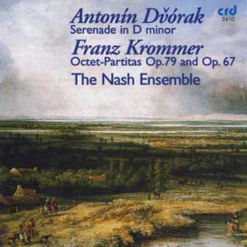 CD cover featuring a pastoral landscape painting and composer names.