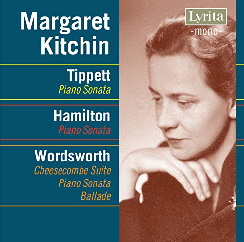 CD cover featuring pianist Margaret Kitchin and composer names.