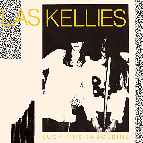 CD cover for Las Kellies’ “Suck This Tangerine” featuring a woman in a hat.