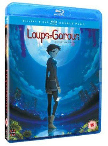 Blu-ray case for animated film "Loups=Garous", featuring a young girl.