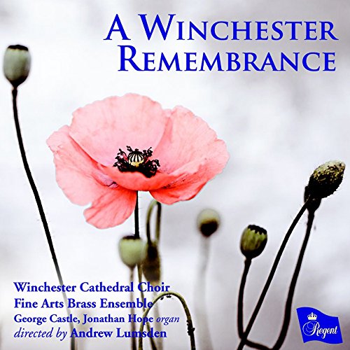"CD cover featuring a pink poppy flower with blue text and a logo."