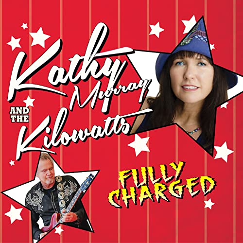 CD cover featuring Kathy Murray and a guitarist, red and white stars.